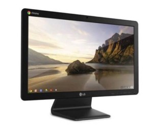 The LG Chromebase in also available in Black