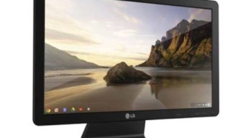 The LG Chromebase in also available in Black