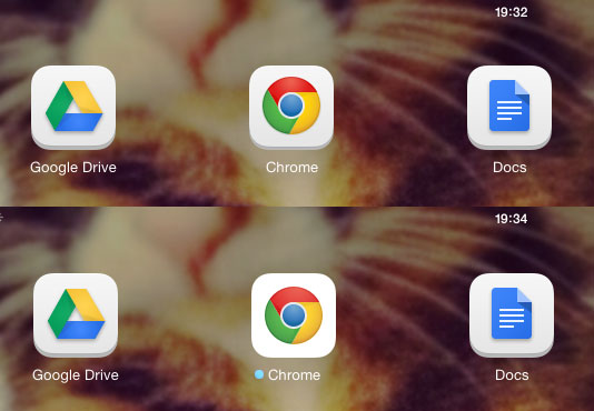 chrome add to home screen icon