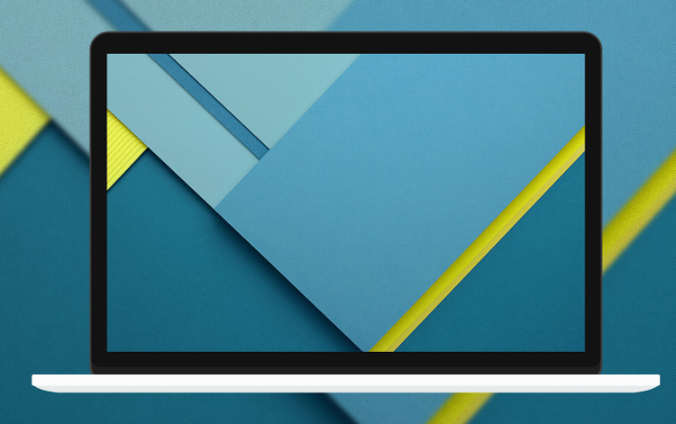 The New Material Design Default Wallpaper For Chrome Os