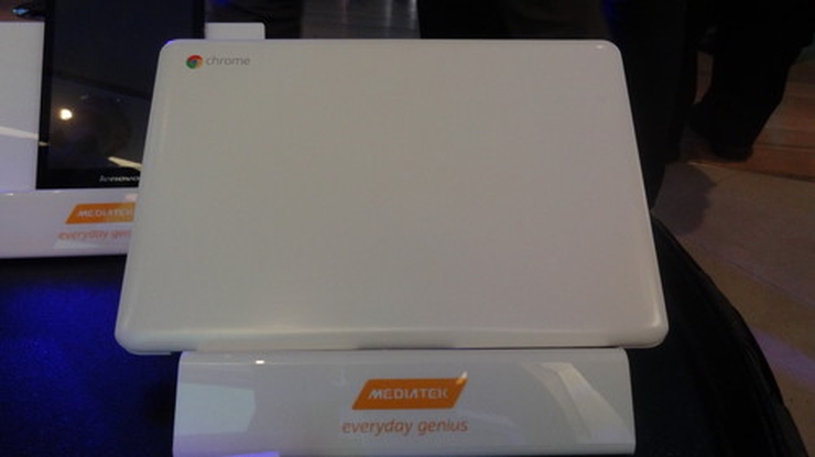 Prototype MediaTek Chromebook (image: IDG)