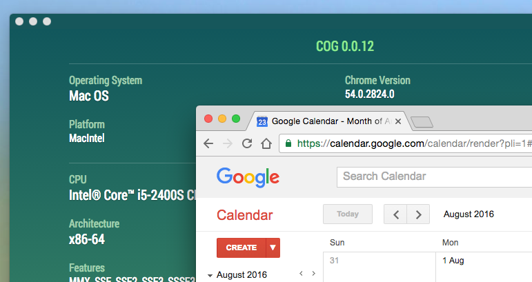 Google Operating System: August 2016